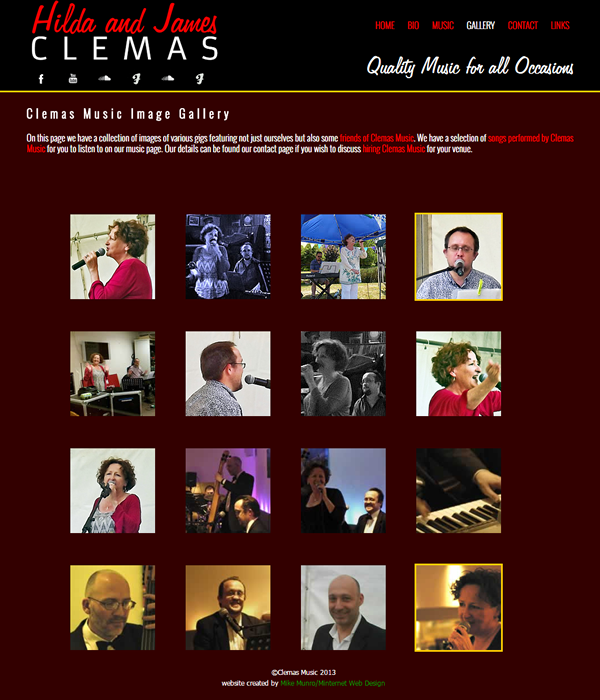 image of Clemas Music phto gallery page